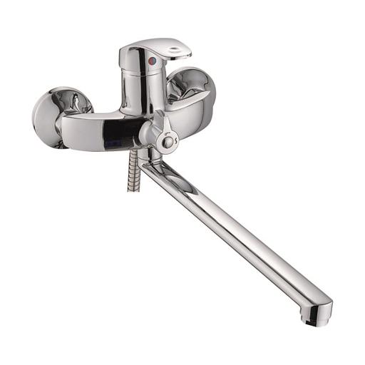 Смеситель для ванны шаровый L-30, с переключателем душа фото 1