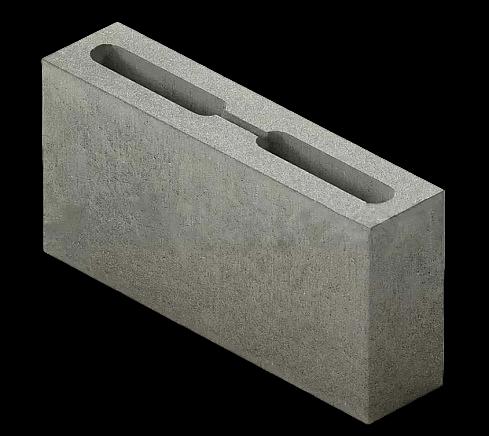 Перегородочные пескоцементные блоки 390х90х188 мм Опт фото 1