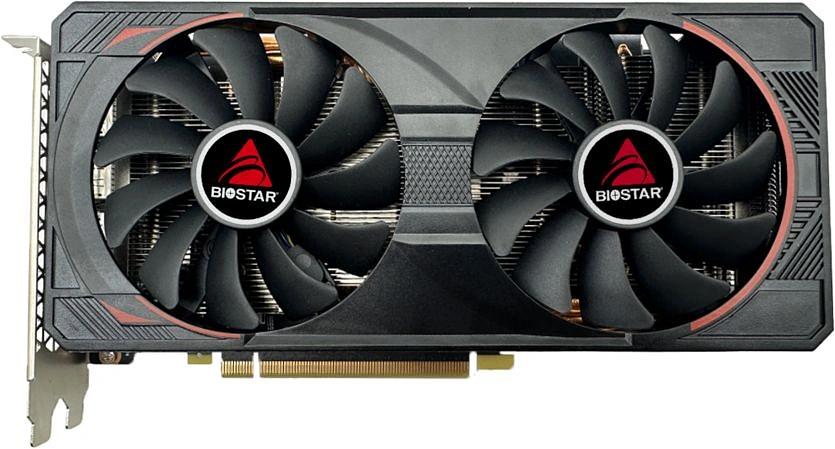 Видеокарта Biostar PCI-E RTX3060Ti-LHR NVIDIA GeForce RTX 3060Ti 8Gb 256bit GDDR6 1410/14000 HDMIx1 DPx3 HDCP Ret фото 1