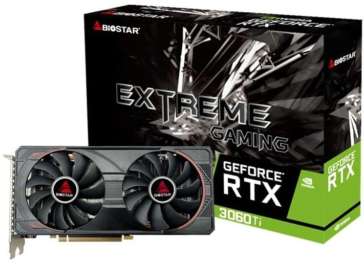 Видеокарта Biostar PCI-E RTX3060Ti-LHR NVIDIA GeForce RTX 3060Ti 8Gb 256bit GDDR6 1410/14000 HDMIx1 DPx3 HDCP Ret фото 4