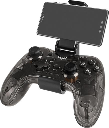 Геймпад Sven GC-5050 черный Bluetooth Беспроводной виброотдача обратная связь (в компл.:держатель для смартфона/кабель USB) (SV-016029) фото 8