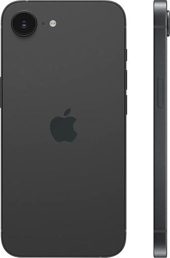 Смартфон Apple A3409 iPhone 16e 128Gb черный моноблок 3G 4G 1Sim 6.1" 1170x2532 iOS 18 48Mpix 802.11 a/b/g/n/ac/ax NFC GPS Protect фото 2