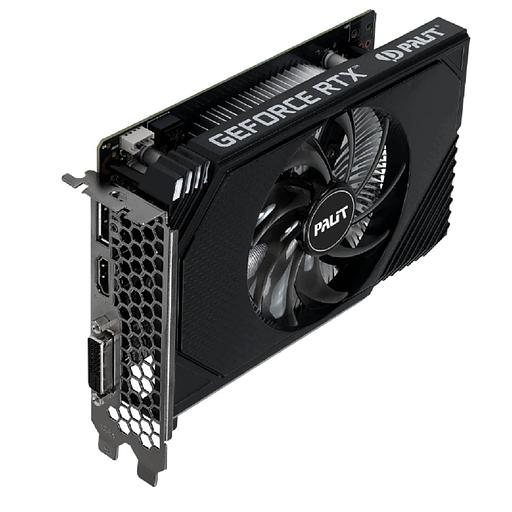 Видеокарта Palit PCI-E nVidia GeForce RTX 3050 STORMX 6GB OC (NE63050S18JE-1072F) фото 1