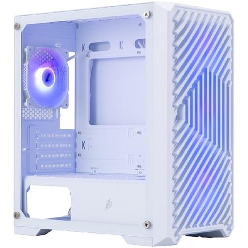 1STPLAYER TRILOBITE T5 ARGB White / mATX / 4x120mm ARGB fans / T5-WH-4F7-W фото 1