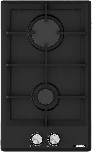Газовая варочная поверхность Hyundai HHG 3230 BK черный фото 1
