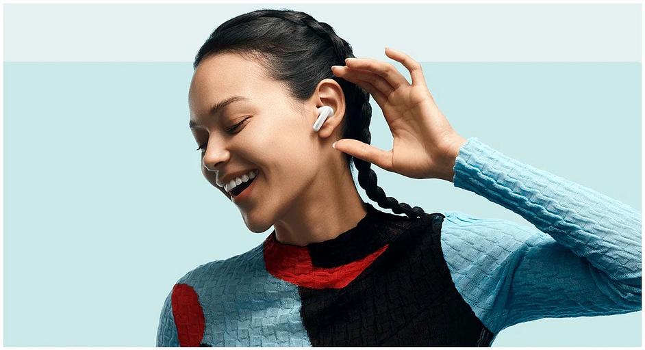 Гарнитура внутриканальные Xiaomi Redmi Buds 6 белый беспроводные bluetooth в ушной раковине (BHR9250GL) фото 7