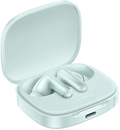 Гарнитура внутриканальные Xiaomi Redmi Buds 6 зеленый беспроводные bluetooth в ушной раковине (BHR9245GL) фото 2