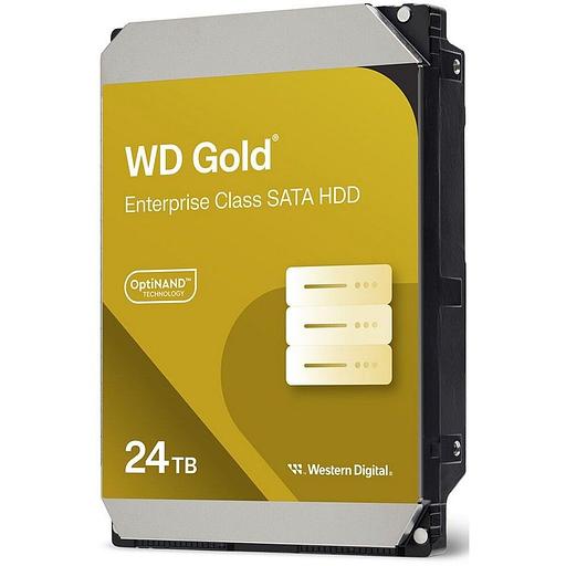 Жесткий диск Western Digital 3.5" 24TB SATA 6Gb/s 7200RPM 512MB WD242KRYZ Gold фото 1