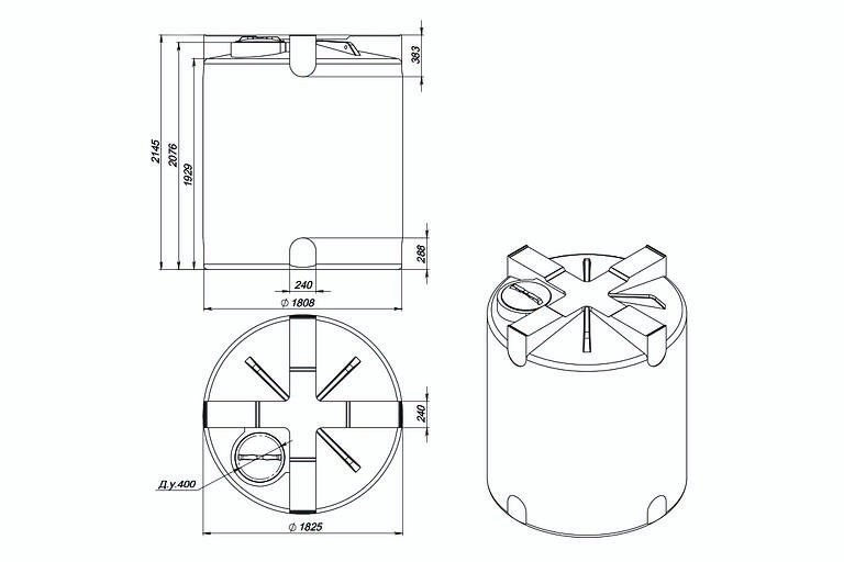 Емкость КАС 5000 T фото 2