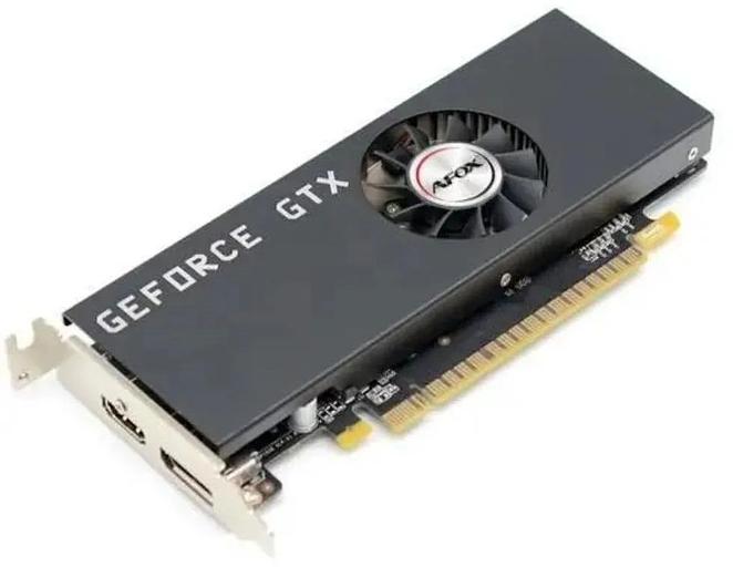 Видеокарта AFOX Geforce GTX1050 4GB GDDR5 128Bit DVI/HDMI/DP LP Dual Fan (AF1050-4096D5H4-V2) фото 3