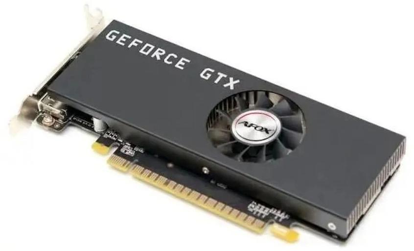 Видеокарта AFOX Geforce GTX1050 4GB GDDR5 128Bit DVI/HDMI/DP LP Dual Fan (AF1050-4096D5H4-V2) фото 4