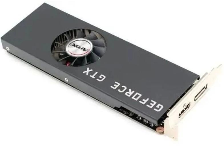 Видеокарта AFOX Geforce GTX1050 4GB GDDR5 128Bit DVI/HDMI/DP LP Dual Fan (AF1050-4096D5H4-V2) фото 5