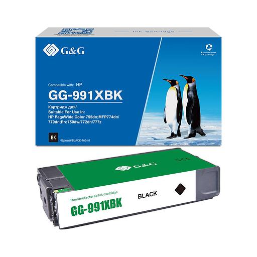 Картридж Cartridge G&G 991X for PageWide Managed, (20 000стр.), черный M0K02AE фото 1