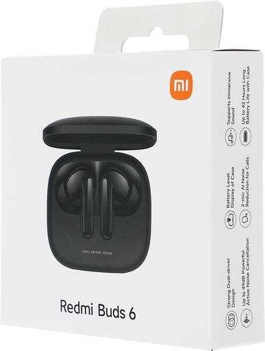 Беспроводные наушники Xiaomi Redmi Buds 6 черный BHR9251GL фото 10