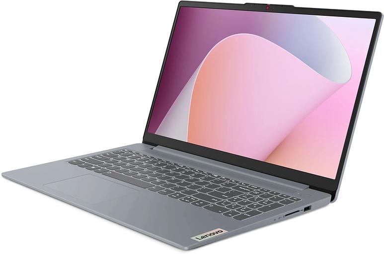 Ноутбук Lenovo IdeaPad Slim 3 15AMN8 Ryzen 5 7520U 16Gb SSD512Gb AMD Radeon 610M 15.6" IPS FHD (1920x1080) без ОС grey WiFi BT Cam (82XQ00N7PS) фото 2