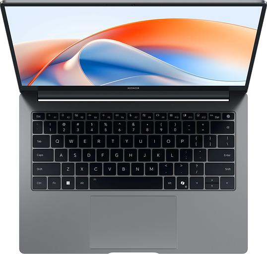 Ноутбук Honor MagicBook X14 Plus 2025 FermiB-5611 Core 5 220H 16Gb SSD1Tb Intel Iris Xe graphics 14" IPS WQXGA (1920x1200) Windows 11 Home grey space WiFi BT Cam (5301ALWA) фото 4
