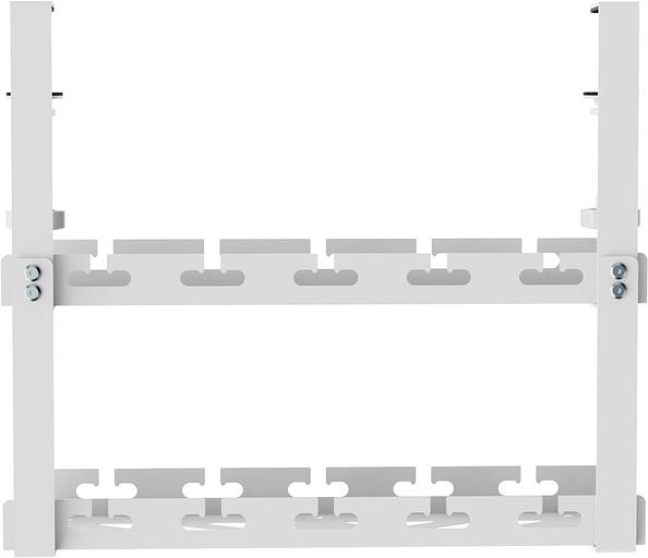 Кабель-канал Cactus CS-CM-400-2WT для столов 40x13.4x34.2см белый фото 2