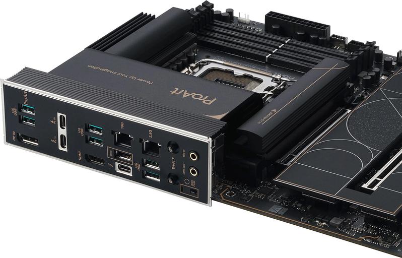 Материнская плата Asus PROART Z890-CREATOR WIFI Soc-1851 Intel Z890 4xDDR5 ATX AC`97 8ch(7.1) 1 x 10Gigabit + 1 x 2.5Gigabit RAID+HDMI+DP фото 7