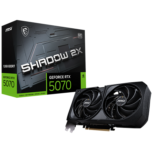 MSI PCI-E RTX 5070 12G SHADOW 2X OC фото 1