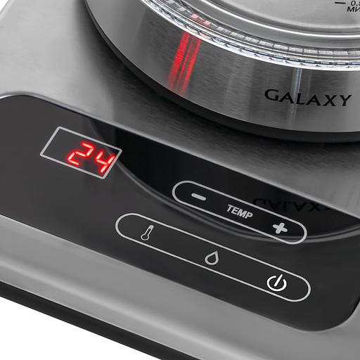 Чайник электрический Galaxy Line GL 0593 1.7л. 2200Вт прозрачный корпус: стекло (7010105930) фото 5