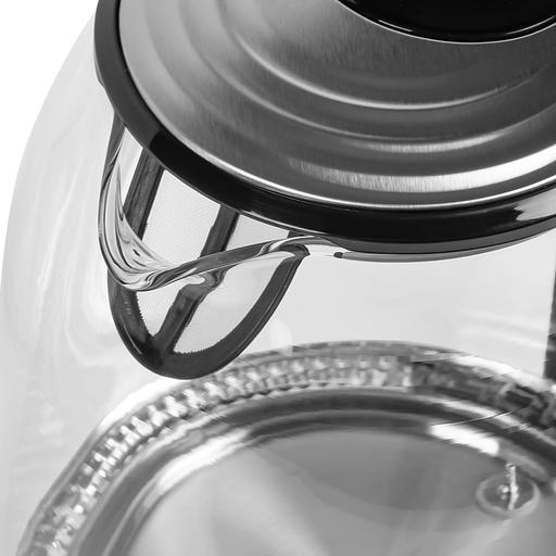 Чайник электрический Galaxy Line GL 0593 1.7л. 2200Вт прозрачный корпус: стекло (7010105930) фото 7