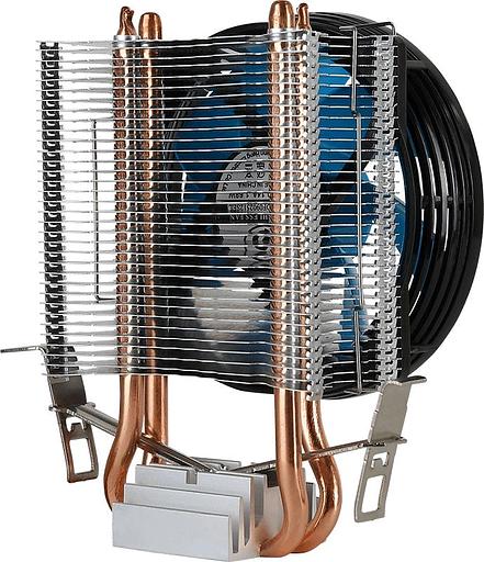 Устройство охлаждения(кулер) Formula AC Verkho 2 Soc-AM5/AM4/1200/1700/1851 черный/синий 4-pin 15-25dB Al+Cu 110W 307gr Ret (VERKHO 2) фото 4