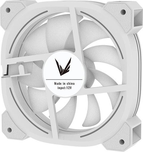 Вентилятор для корпуса Formula Nulight 12WH ARPW ARGB 120х120x25 белый 4-pin 25.34дБ Ret фото 4