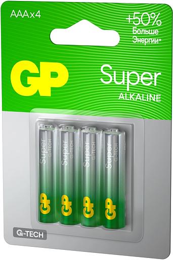 Батарея GP Super 24AA21-2CRSBC4 AAA (4шт) фото 2
