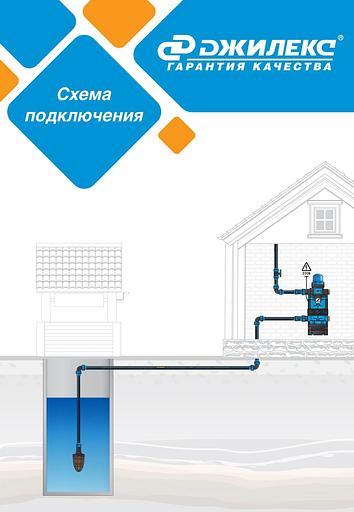 Насос центробежный Джилекс Комфорт Про 80/40 1100Вт 4800л/час (в компл.:Блок автоматики) (4004) фото 6