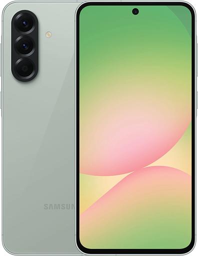 Смартфон Samsung SM-A566E Galaxy A56 5G 256Gb 8Gb зеленый моноблок 3G 4G 2Sim 6.7" 1080x2340 Android 15 50Mpix 802.11 a/b/g/n/ac/ax NFC GPS GSM900/1800 GSM1900 TouchSc Protect фото 1