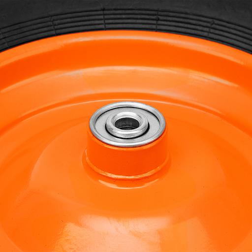 Колесо пневматическое 4.80/4.00-8 D380мм, подш. внут. диам. 20мм, длина оси 90мм фото 3