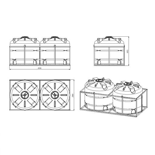 Кассета 10 м³ TR для СЗР/воды медиум Д фото 2