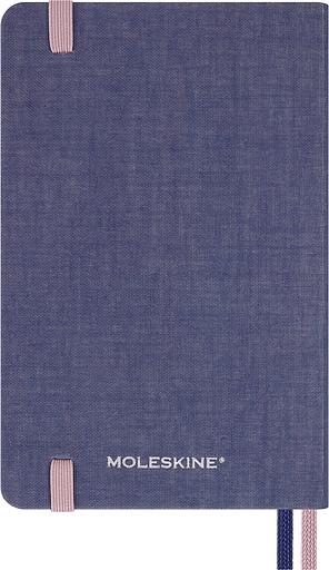 Блокнот Moleskine LIMITED EDITION SAKURA LESU08MM710 Pocket 90x140мм обложка текстиль 160стр. линейка синий 2025 фото 2