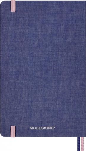 Блокнот Moleskine LIMITED EDITION SAKURA LESU08QP060BOX Large 130х210мм обложка текстиль 176стр. линейка твердая обложка подар.кор. синий 2025 фото 2