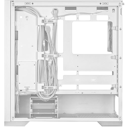 Корпус ASUS TUF GAMING GT302 TG ARGB WHITE/ GT302/ARGB FANS/WHT (90DC00I3-B19000) фото 9