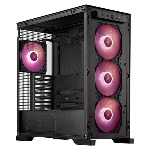 Корпус ASUS TUF GAMING GT302 TG ARGB BLACK (90DC00I0-B19000) GT302/ARGB FANS/BLK фото 3