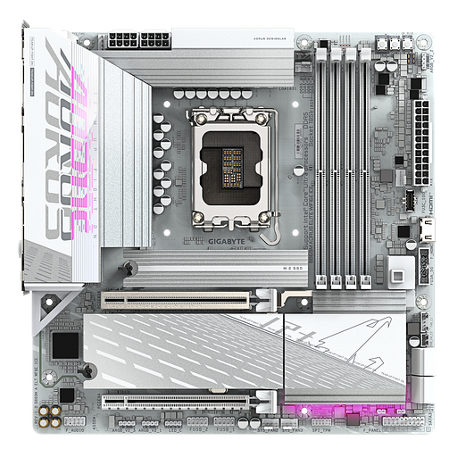 Материнская плата Gigabyte B860M AORUS ELITE WIFI6E ICE, фото 2