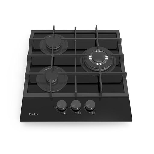 Газовая варочная панель EVELUX EVELUX HEG 425 BG фото 2