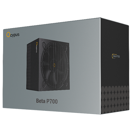 Блок питания 700W Ocypus Beta P700 BK (ATX, APFC, 20+4 pin, 120mm fan, PCI-E 6+2Px2, 3xSATA) (Beta-P700-N1HDBK024X-EU) фото 6