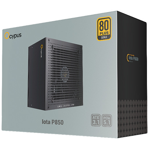 Блок питания 850W Ocypus Iota P850 (ATX, 80+ Gold, APFC, 20+4 pin, 120mm fan, PCI-E 6+2Px3, 8xSATA) (Iota-P850-G1FFBK024X-EU) фото 7