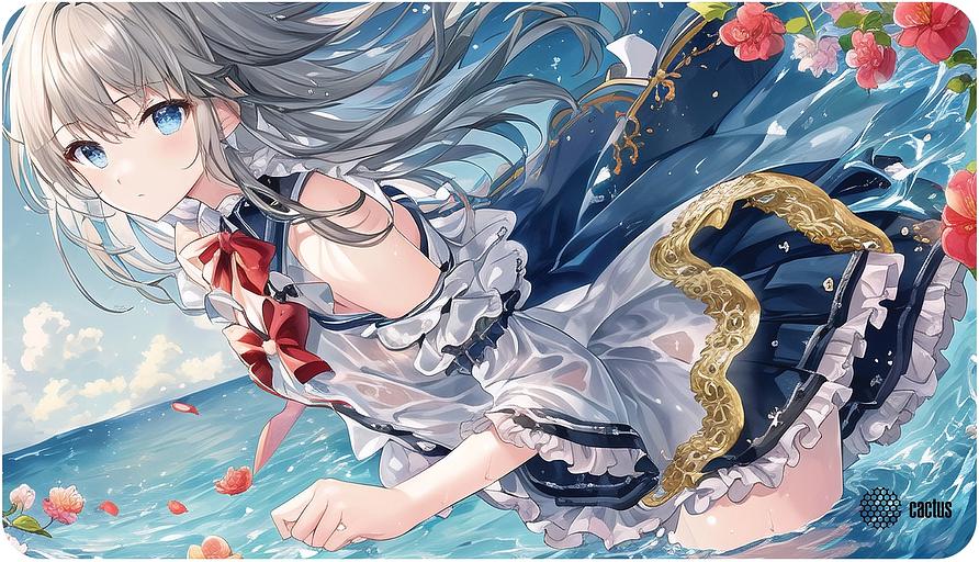 Коврик для мыши Cactus Anime flowers 700x400x3мм (CS-MP-PRO02XLL) фото 1