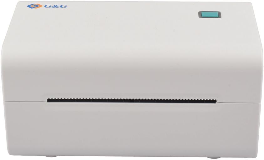 Термопринтер G&G GG-D420 203dpi 152мм/с/USB для печ.накл. белый фото 3