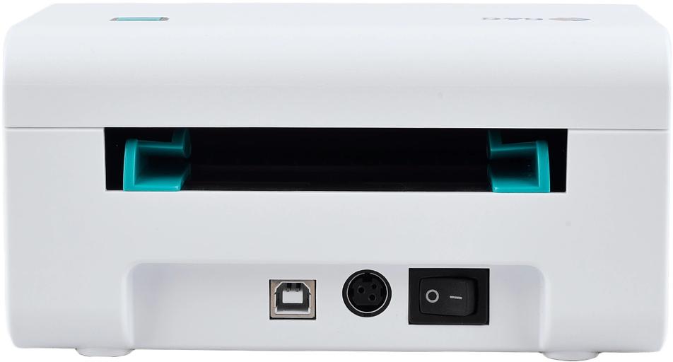 Термопринтер G&G GG-D420 203dpi 152мм/с/USB для печ.накл. белый фото 5