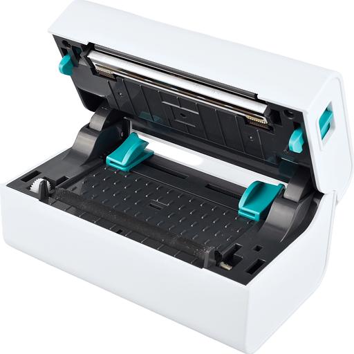 Термопринтер G&G GG-D420 203dpi 152мм/с/USB для печ.накл. белый фото 6