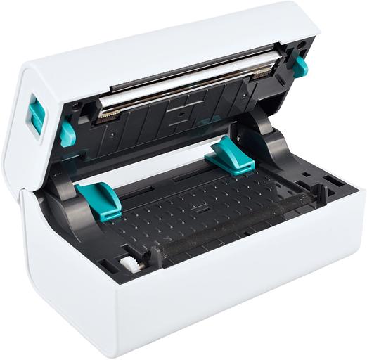 Термопринтер G&G GG-D420 203dpi 152мм/с/USB для печ.накл. белый фото 8