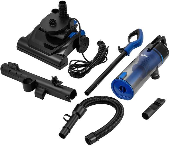 Пылесос Kitfort КТ-5318 850Вт черный/синий фото 10