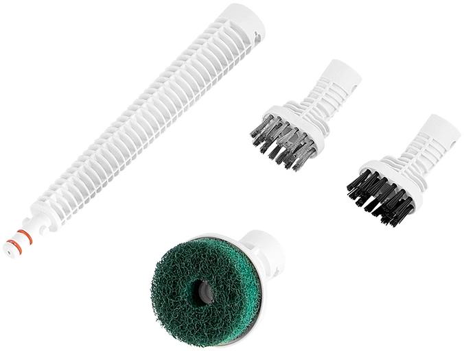 Швабра паровая Kitfort КТ-3942 1500Вт белый/серый фото 5