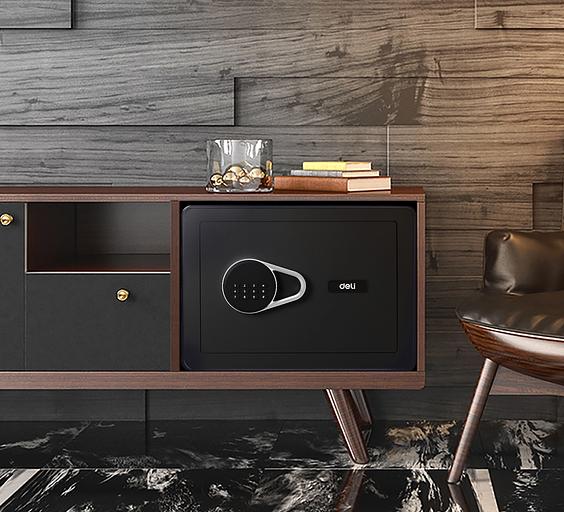 Сейф Deli ET540 электронный/ключевой фото 2