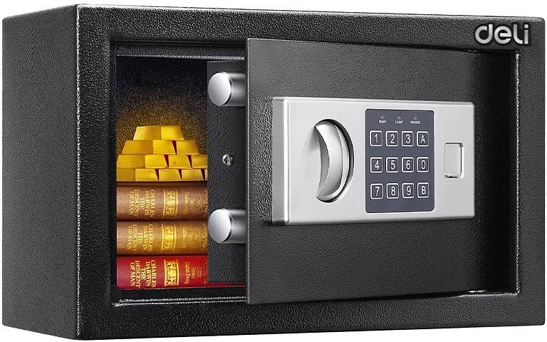 Сейф Deli ET520 встраиваемый электронный фото 1