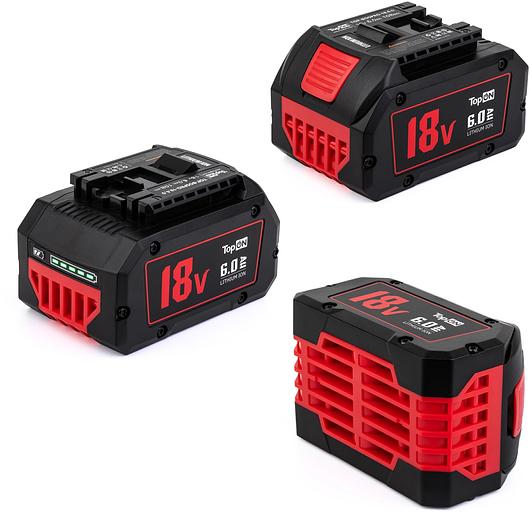 Батарея аккумуляторная TopON TOP-BOSPRO-18.6.0 18В 6Ач Li-Ion (103742) фото 1
